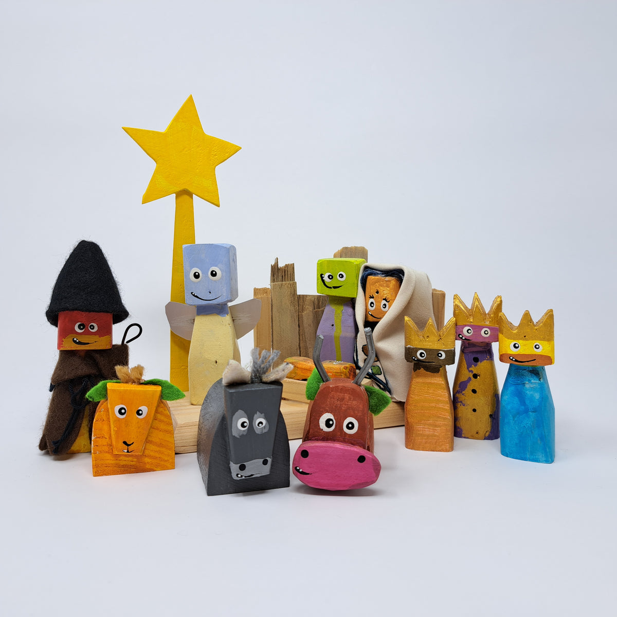 Weihnachtskrippen-Set