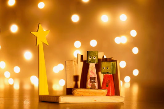 Weihnachtskarte "Krippe"